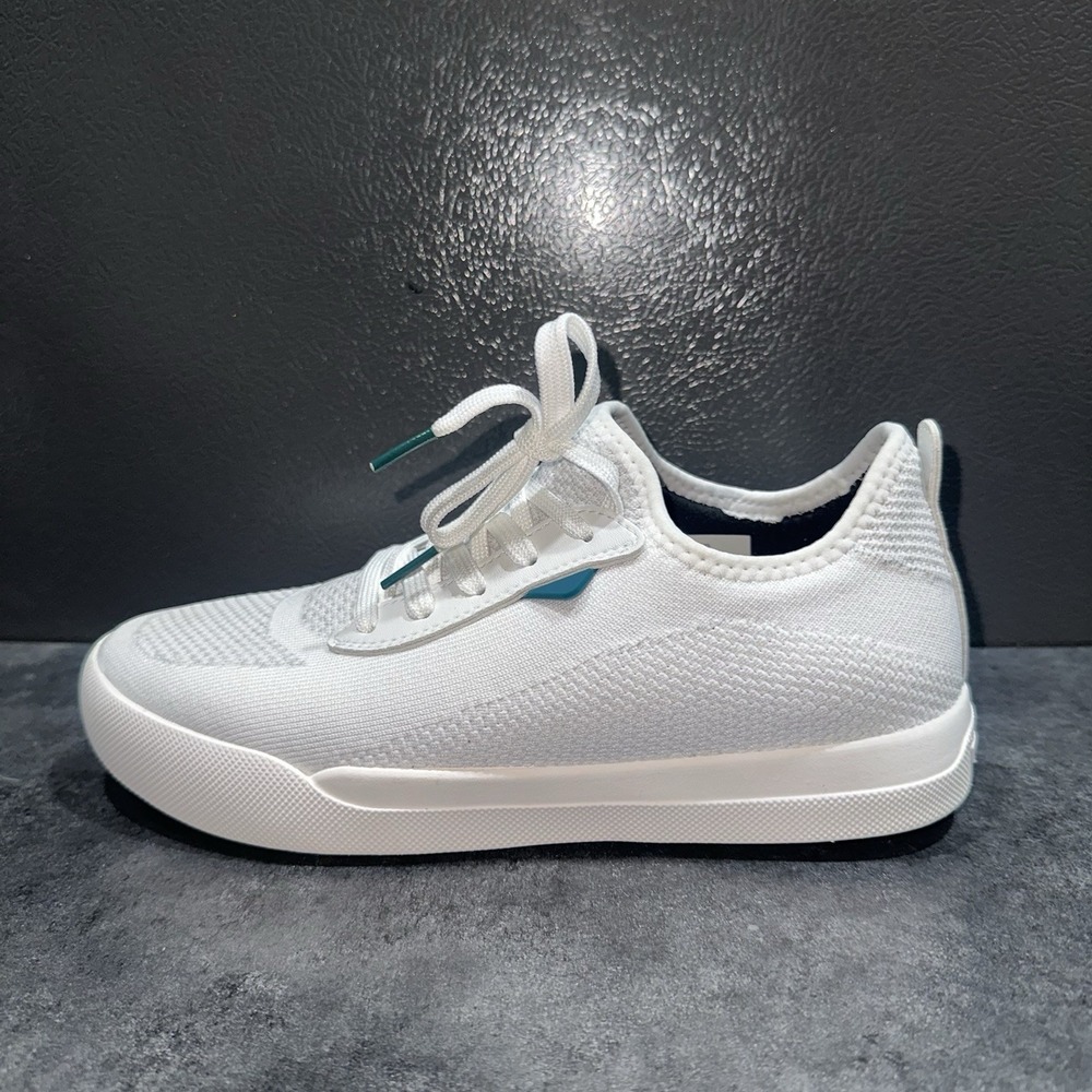 Vessi Weekend Sneaker Womens Size 8 Waterproof Shoes Marble White Spring EUC - Picture 5 of 12